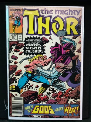 Thor #397 Comic Book 1988 LOW GD Ron Frenz Marvel Grog Comics Mighty Thor