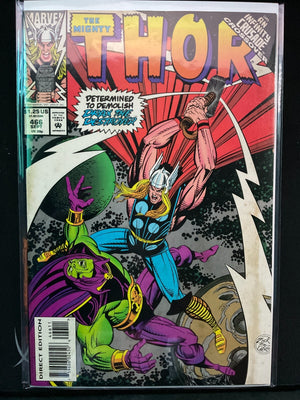 Marvel The Mighty Thor #466 Drax the Destroyer Infinity Crusade 1993 LOW GD