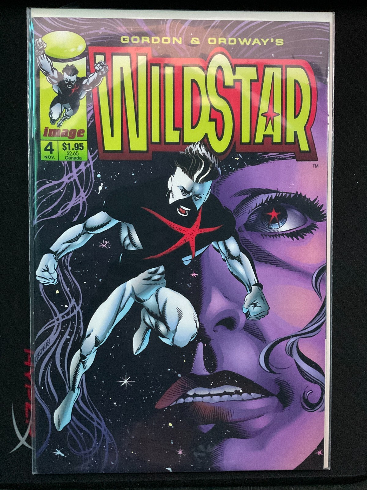 Wildstar #4 Image Comics 1993 Savage Dragon app.