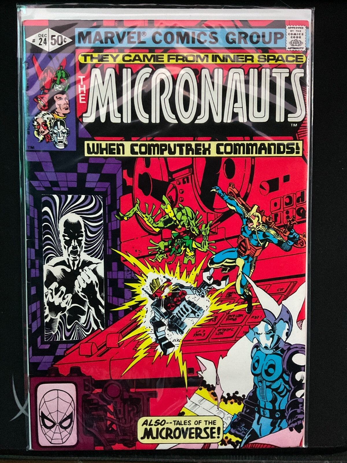 Marvel Comics Micronauts #24 Vol. 1 1979 Bagged & Boarded
