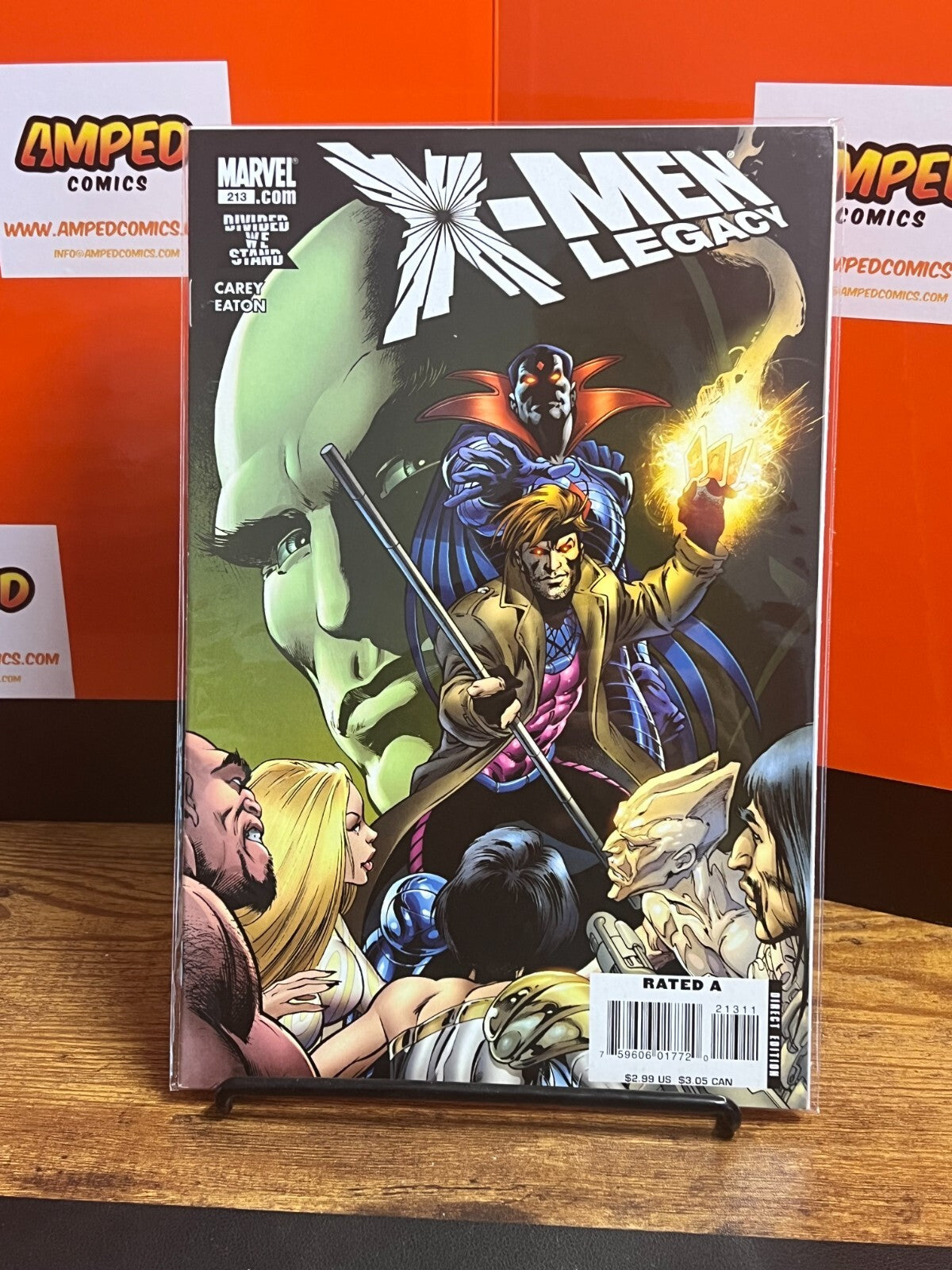 X-MEN LEGACY #213 MISTER SINISTER * GAMBIT MARVEL 2008