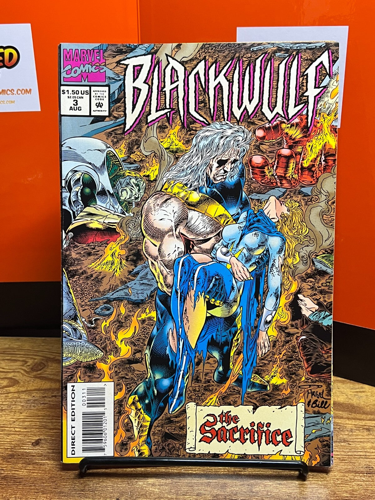 LOT OF 8 BLACKWULF #1-8 MARVEL COMICS