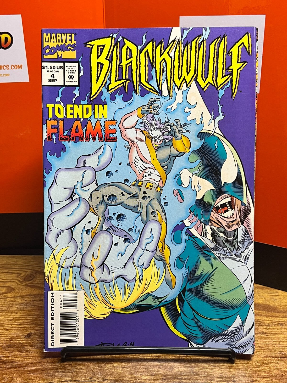 LOT OF 8 BLACKWULF #1-8 MARVEL COMICS