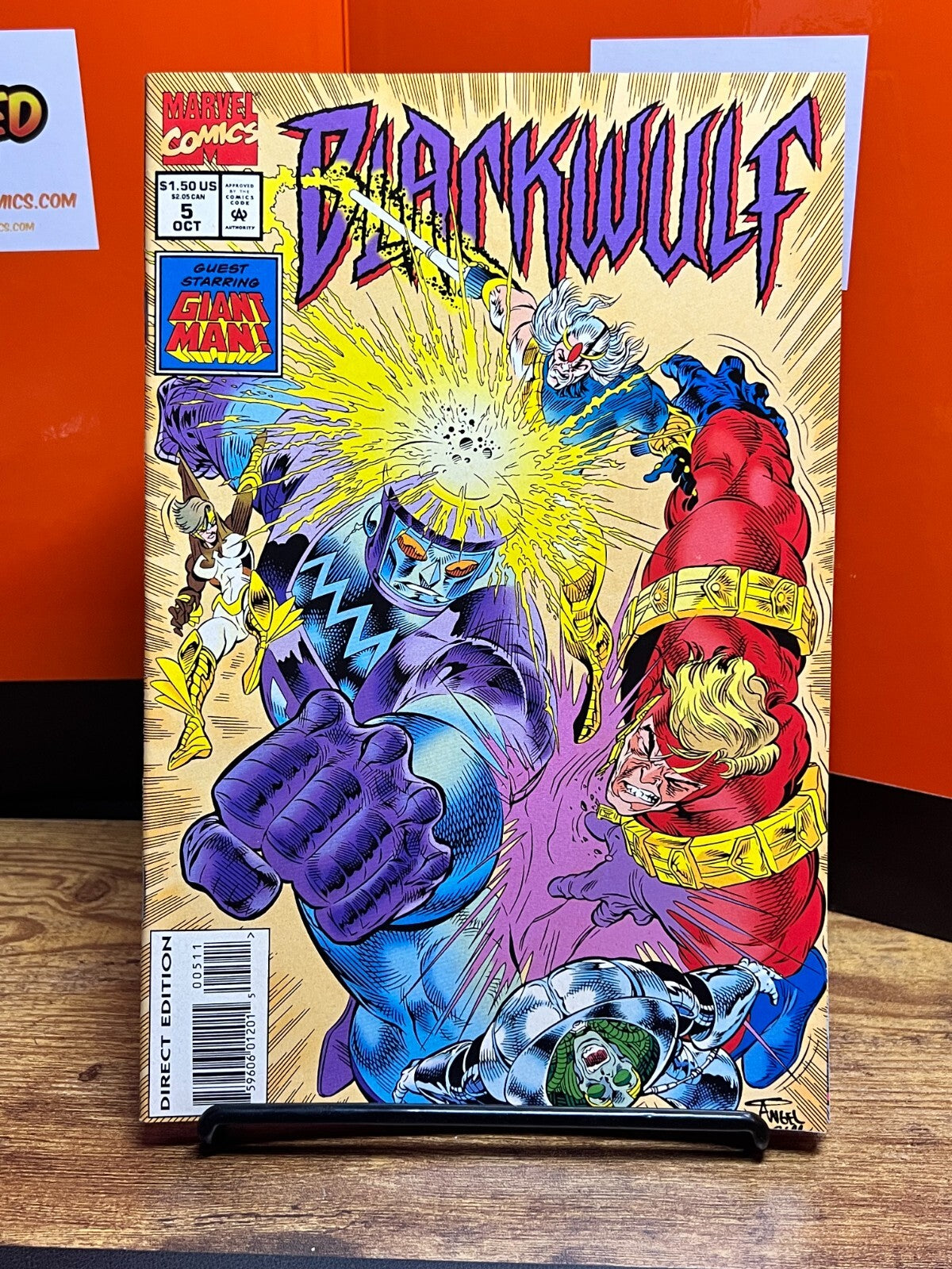 LOT OF 8 BLACKWULF #1-8 MARVEL COMICS