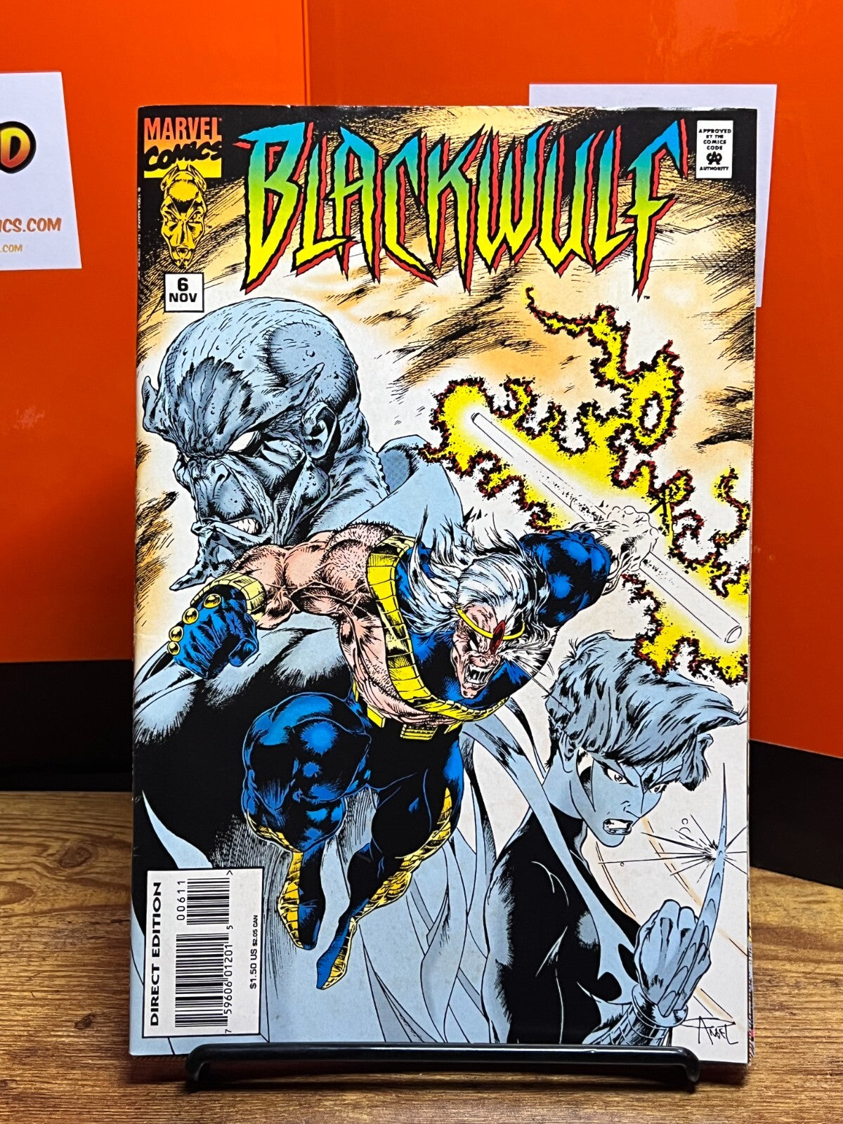 LOT OF 8 BLACKWULF #1-8 MARVEL COMICS