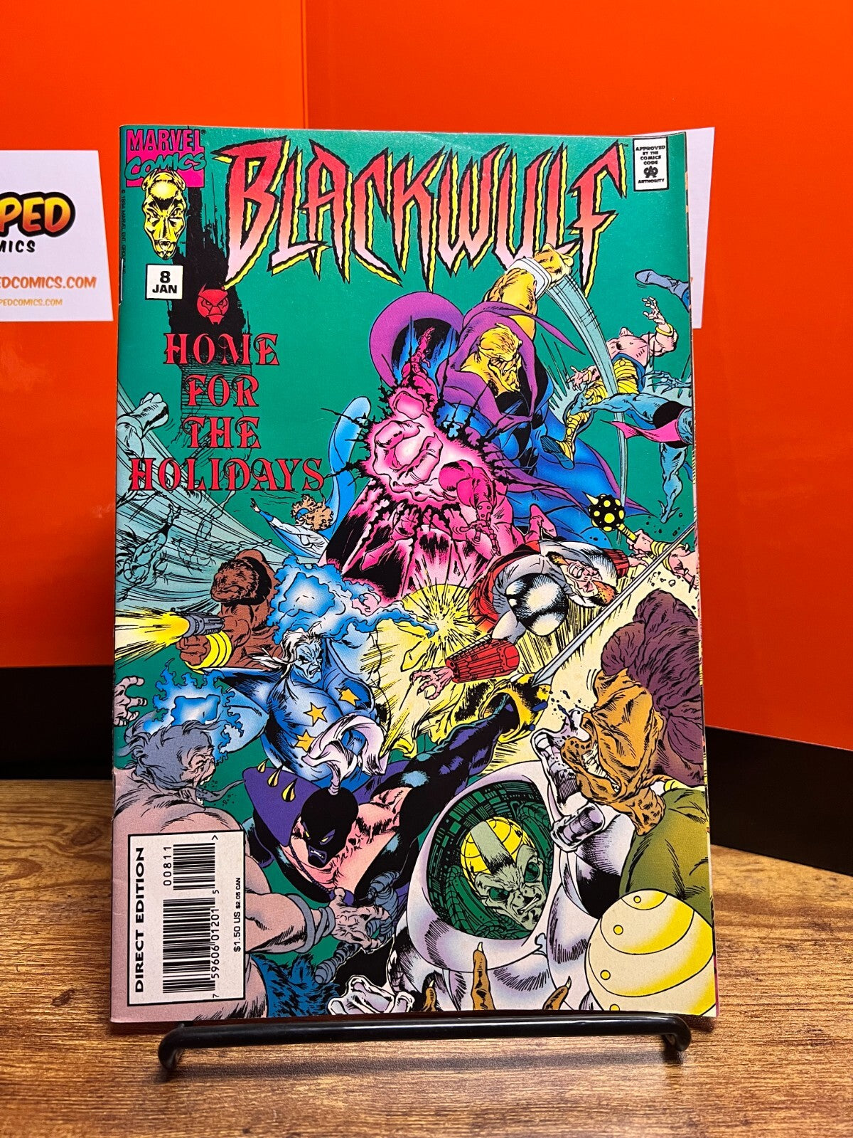 LOT OF 8 BLACKWULF #1-8 MARVEL COMICS