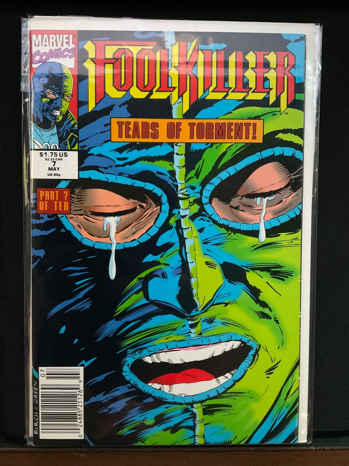 Foolkiller #6 & 7 Comic Lot Marvel 1991 Steve Gerber JJ Birch BAGGED BOARDED