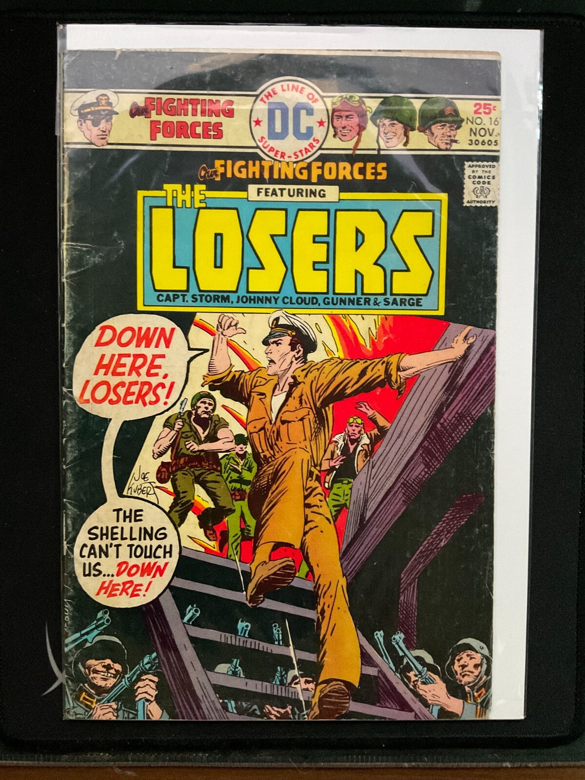 OUR FIGHTING FORCES # 161 (DC) JACK KIRBY story & art LOW GRADE
