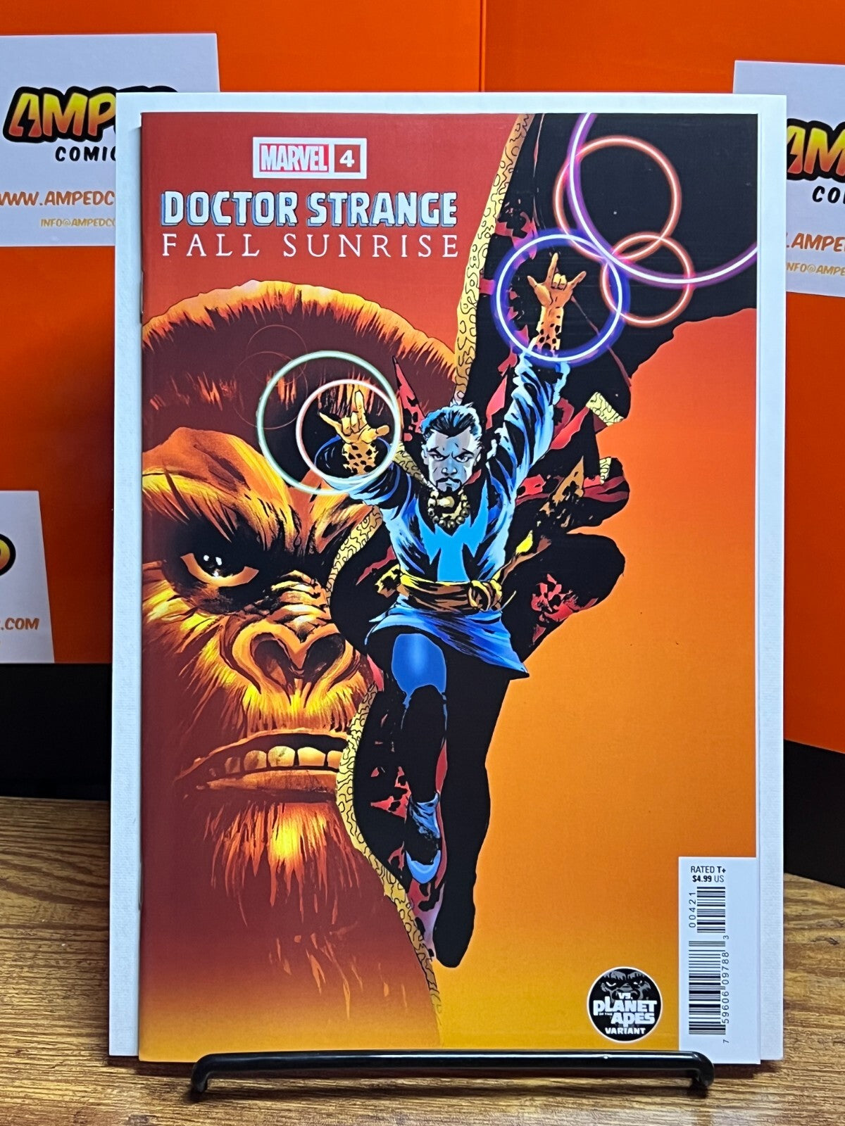 DOCTOR STRANGE: FALL SUNRISE #4 (2023) CASSADAY PLANET OF THE APES VARIANT COVER