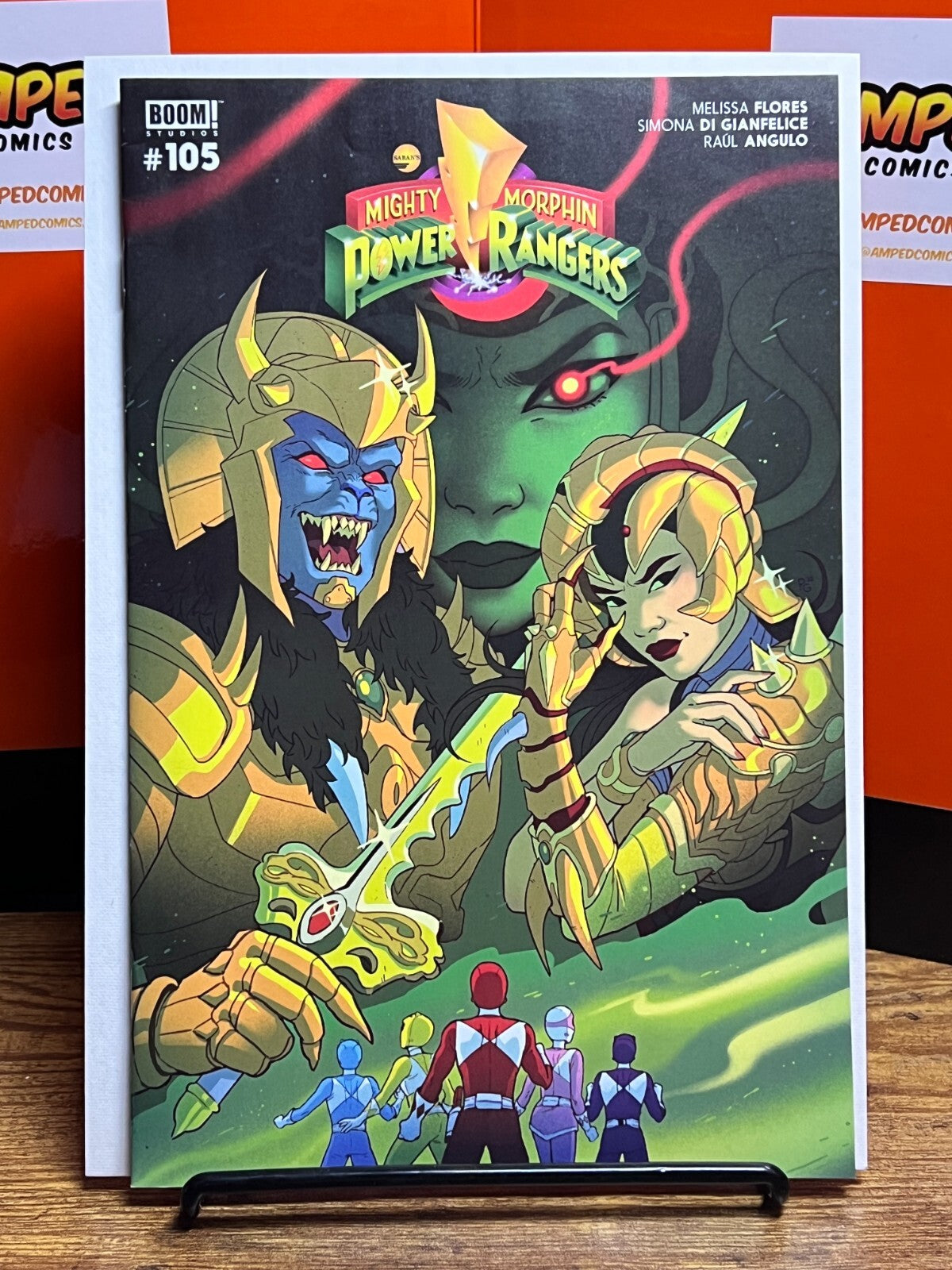 Mighty Morphin Power Rangers (BOOM Studios) #105 Cover B Ganucheau
