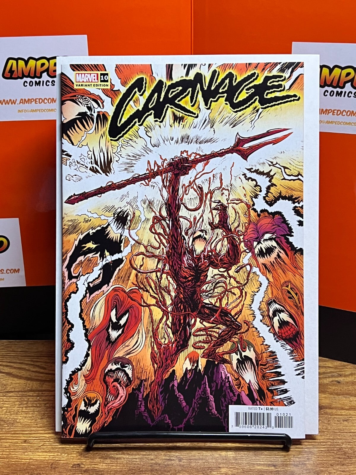 Carnage #10 2023 Trevor Von Eeden Variant Cover Marvel Comics