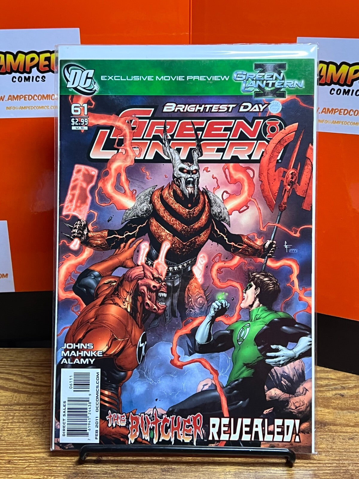GREEN LANTERN #61 and 62 BRIGHTEST DAY 2 COMIC BOOKS!  DC Comics