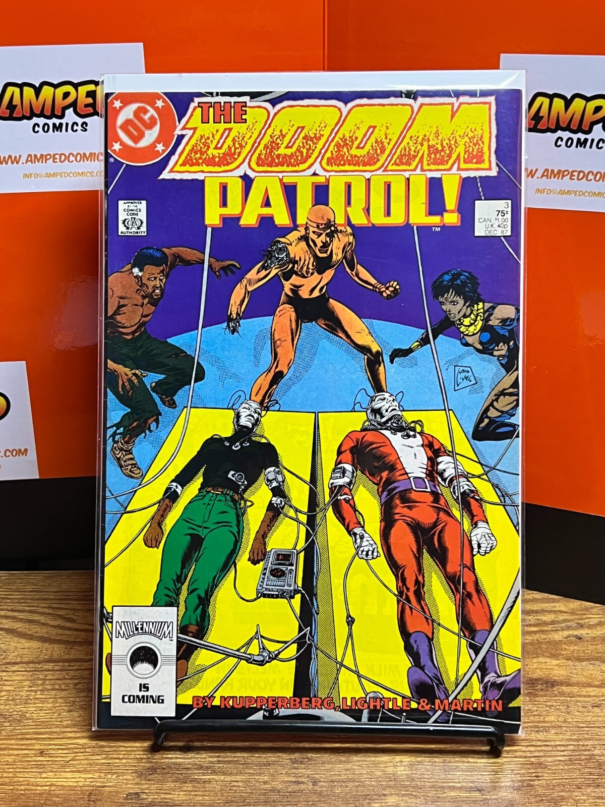 Lot of 2 DC Doom Patrol #2 & 3 COPPER AGE 1987