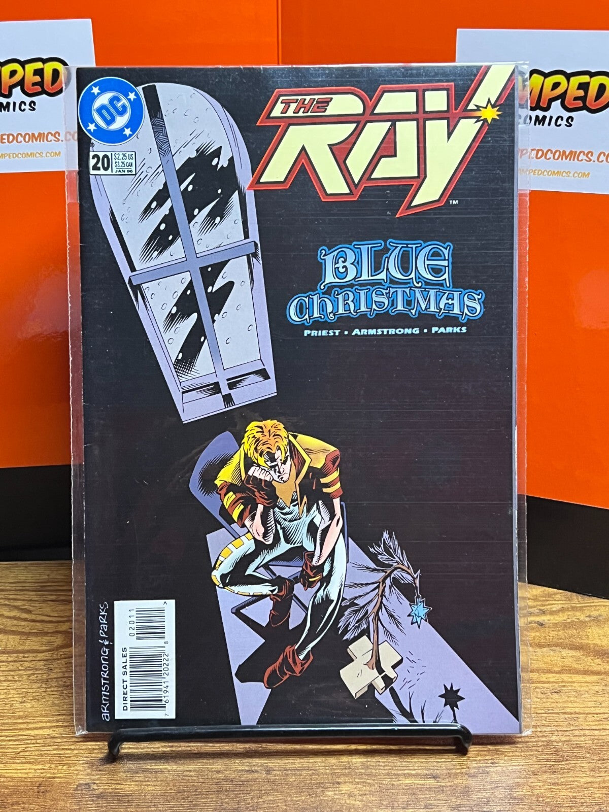 THE RAY #20, 1996, DC ComIcs, BLUE CHRISTMAS!