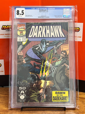 Darkhawk #1 CGC 8.5 Origin of Darkhawk and Hobgoblin App Marvel Comics (1991)