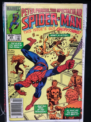 PETER PARKER THE SPECTACULAR SPIDER-MAN #83 Marvel Comics - B