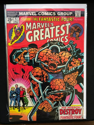 Marvel's Greatest Comics #51  Marvel Comics 1974