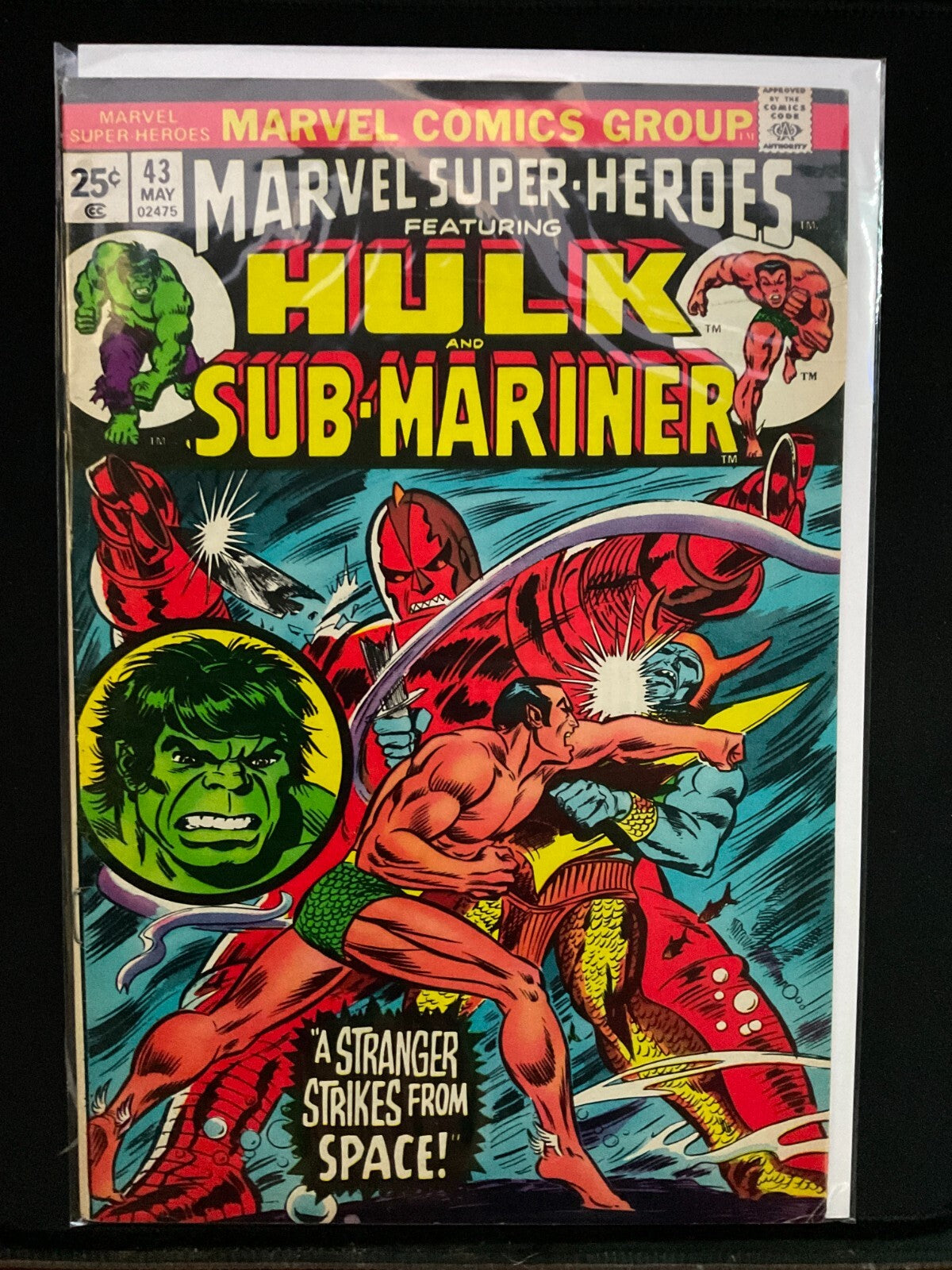 Marvel Super Heroes #43  MARVEL Comics 1974