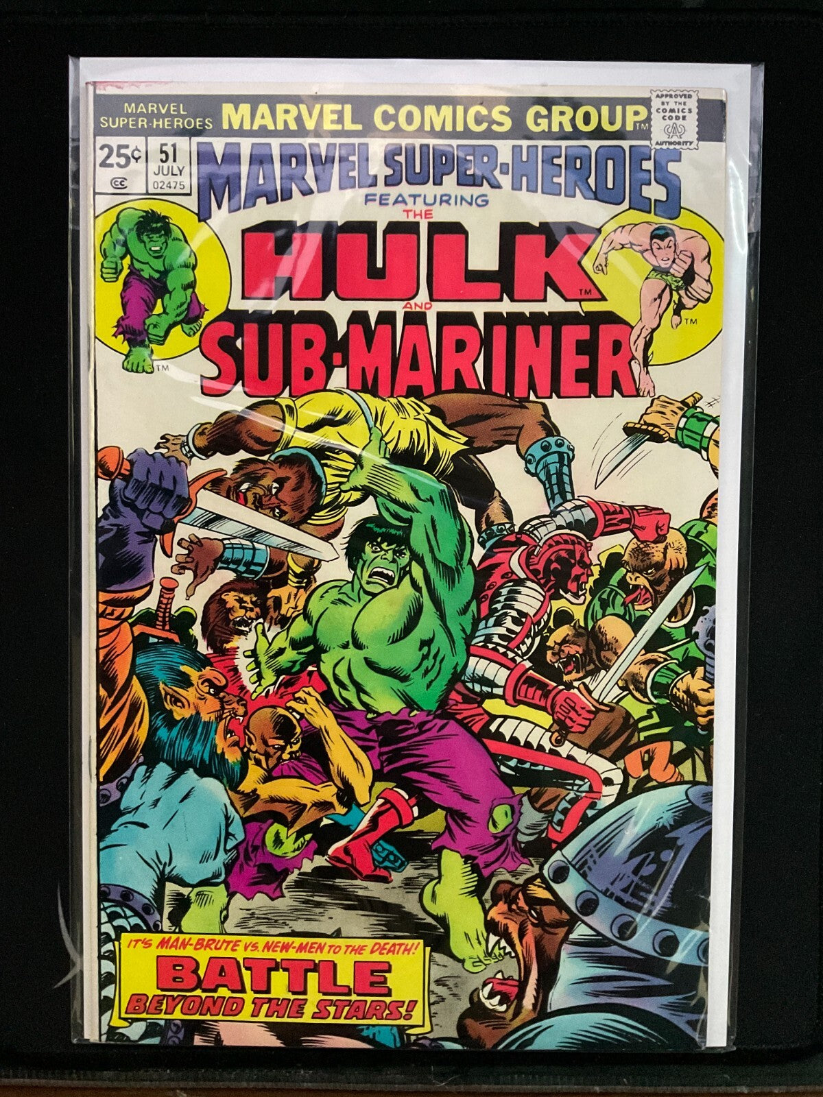 Marvel Super Heroes #51  MARVEL Comics 1975