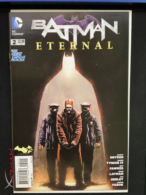 Batman Eternal #2 (2014) DC Key Issue Comic Batman 75th Anniversary Cover
