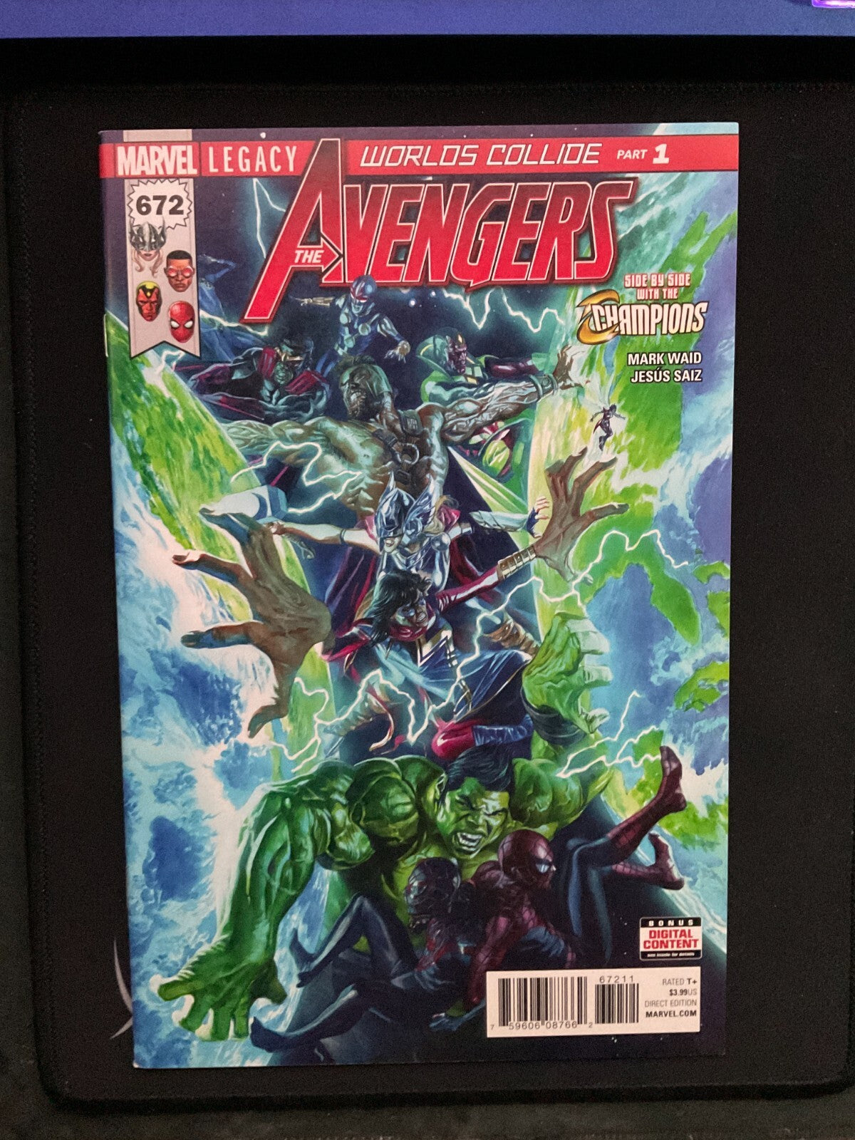 Avengers #672 Comic Book 2017 NM Mark Waid Alex Ross Marvel