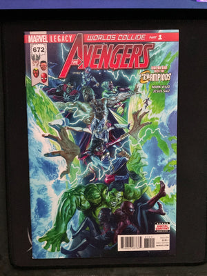 Avengers #672 Comic Book 2017 NM Mark Waid Alex Ross Marvel