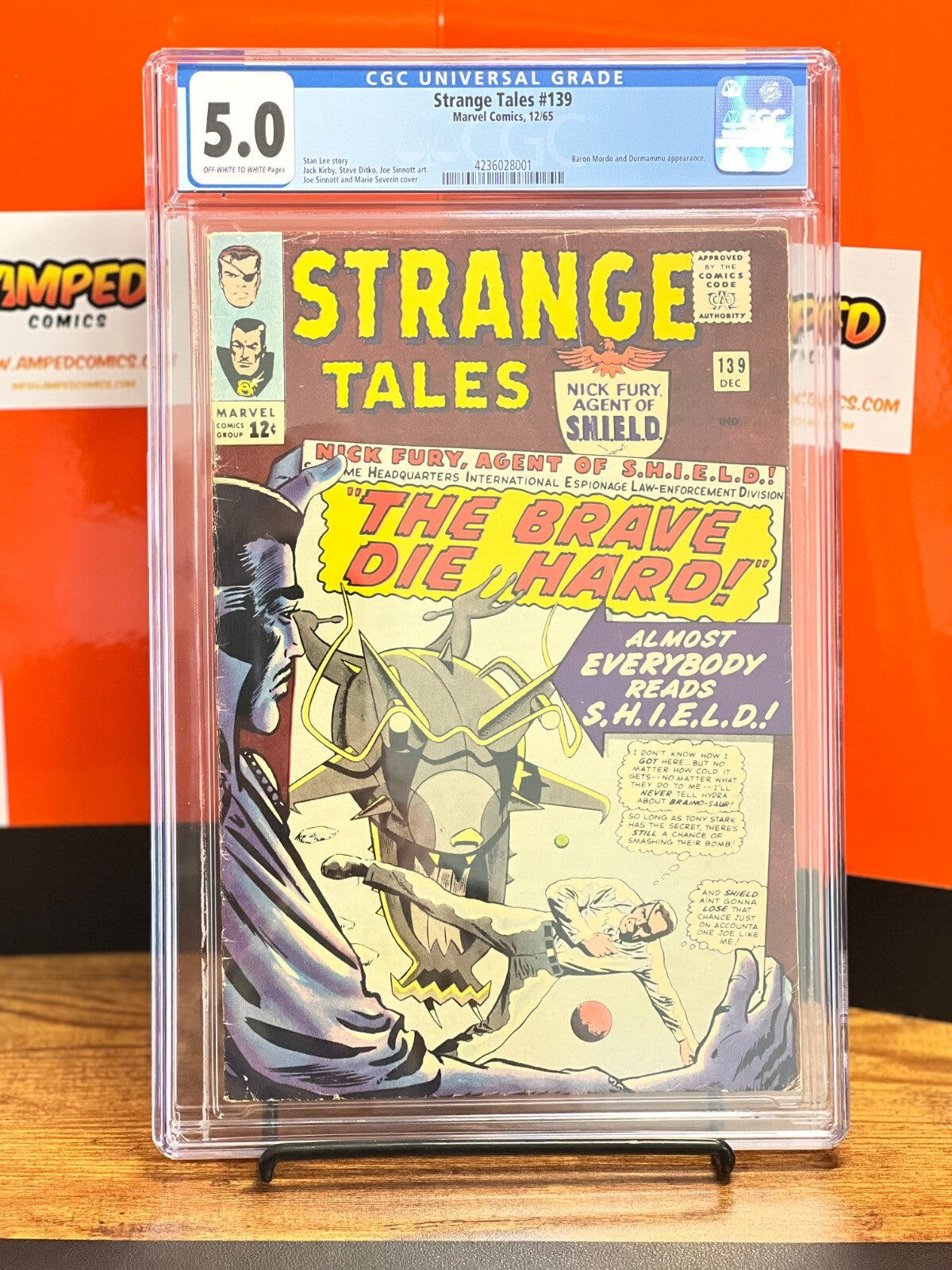 Strange Tales #139 Silver Age (1965) Marvel Comics CGC Graded 5.0