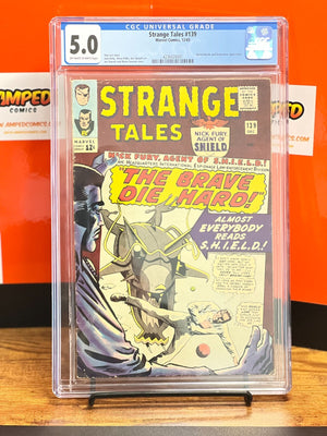 Strange Tales #139 Silver Age (1965) Marvel Comics CGC Graded 5.0