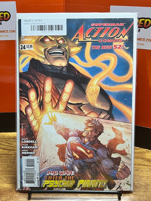 DC COMICS ACTION COMICS #24 NEW 52 DECEMBER 2013 1ST PRINT