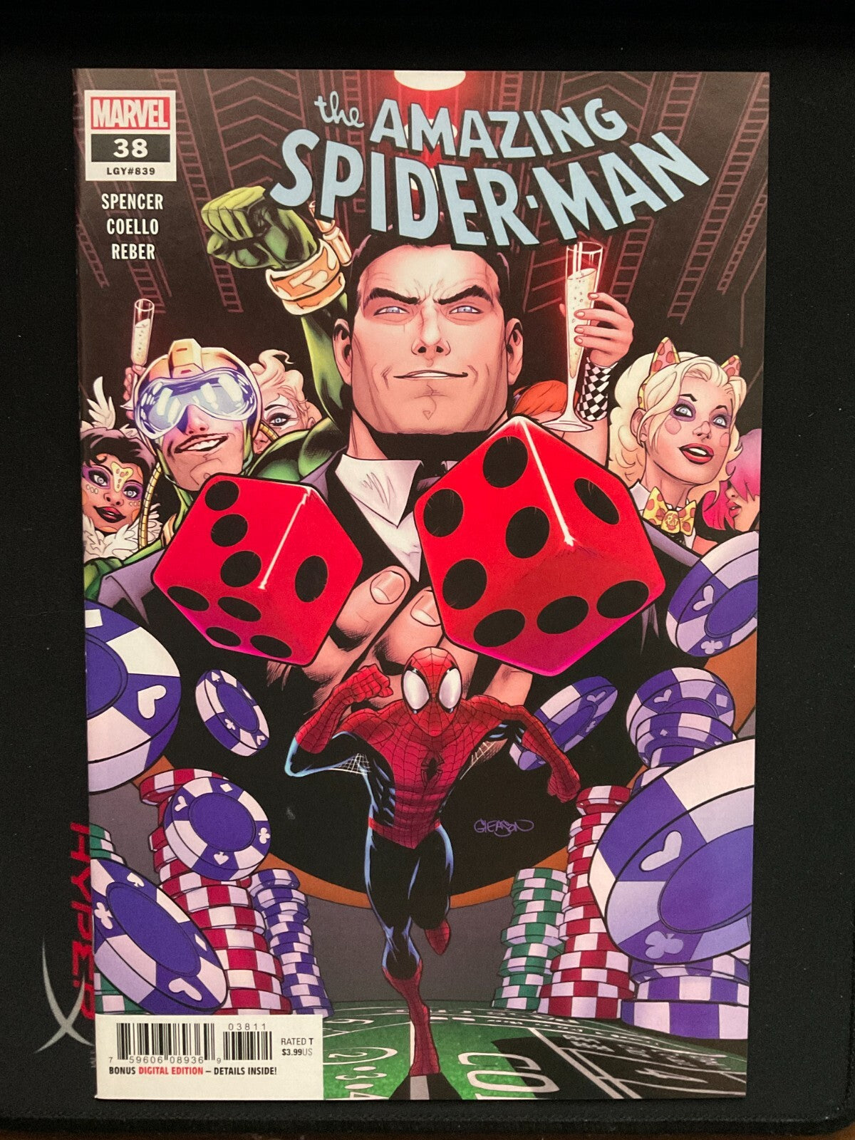 The Amazing Spiderman #38 (2019)LGY#839 Regular Cover Marvel Comic