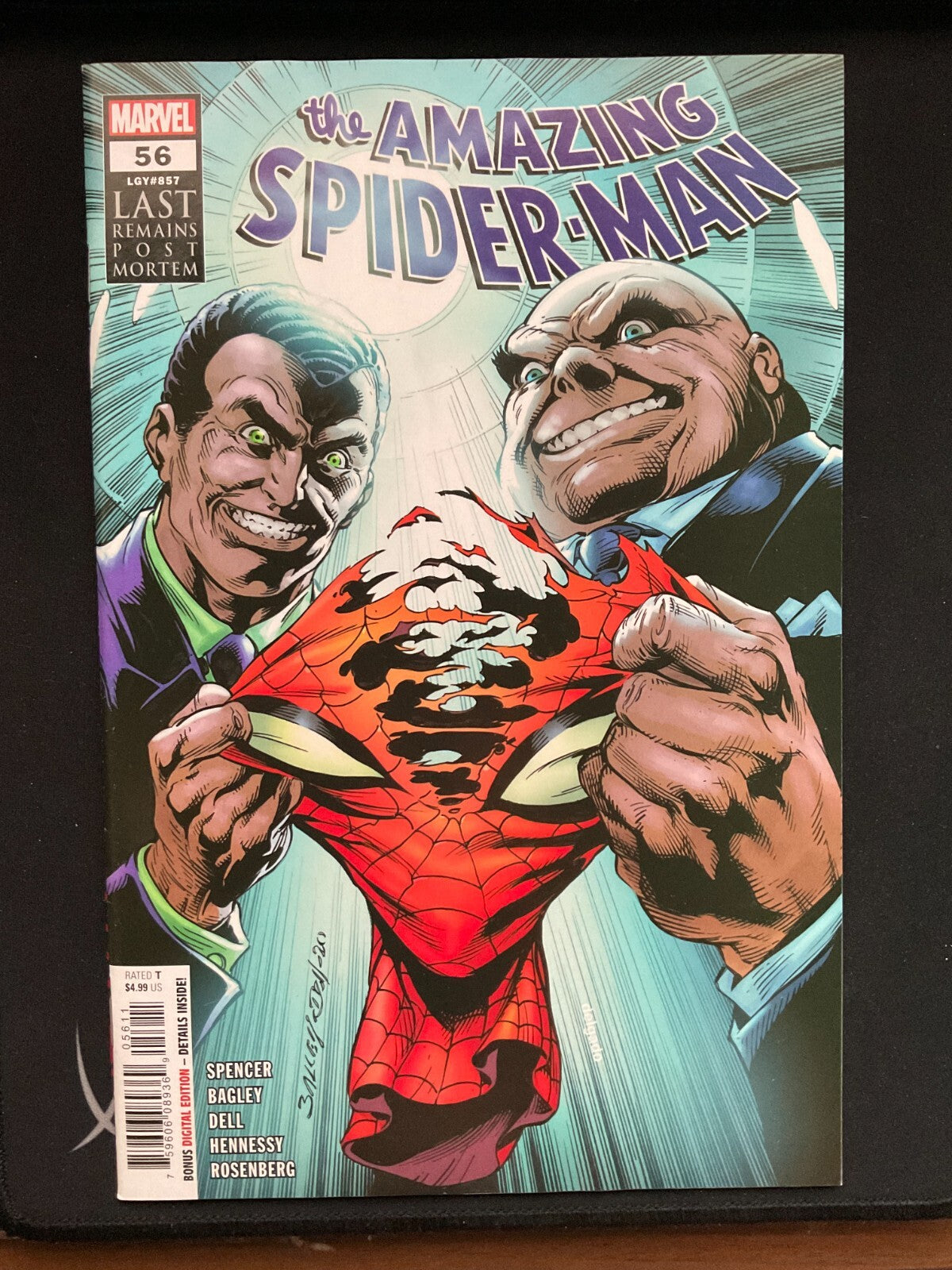 Amazing Spider-Man #56 (2021) Marvel High Grade Comic Book Cover A Main