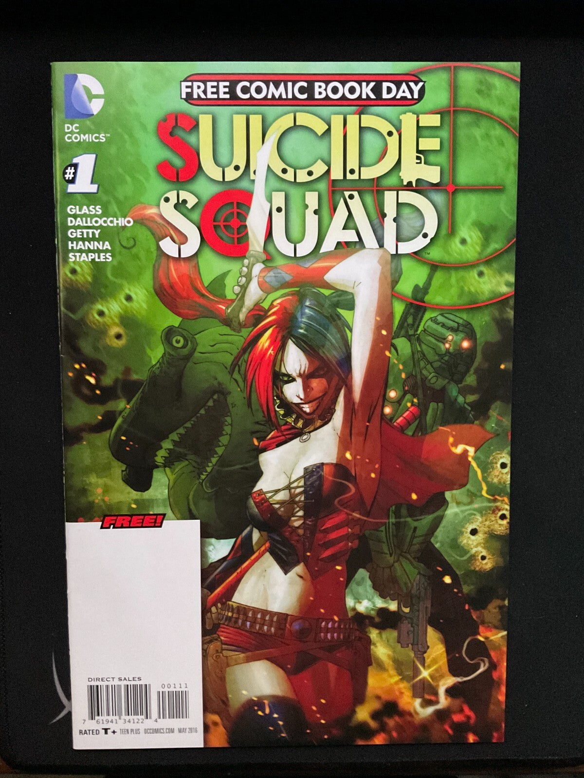 SUICIDE SQUAD #1 FCBD 2016 HARLEY QUINN FREE COMIC BOOK DAY DC