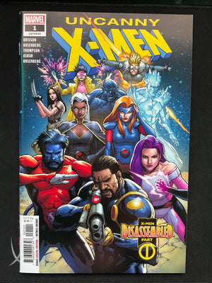 UNCANNY X-MEN #1 (2018) | MARVEL COMICS | NEAR MINT 