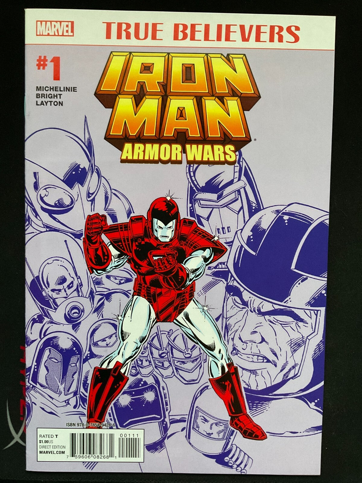 Marvel Comics True Believers : Iron Man Armor Wars #1 2015