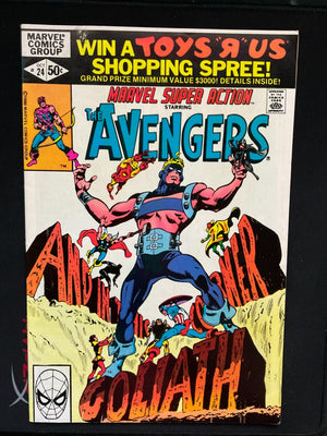 Marvel Super Action #24 1980 marvel Comic Book 
