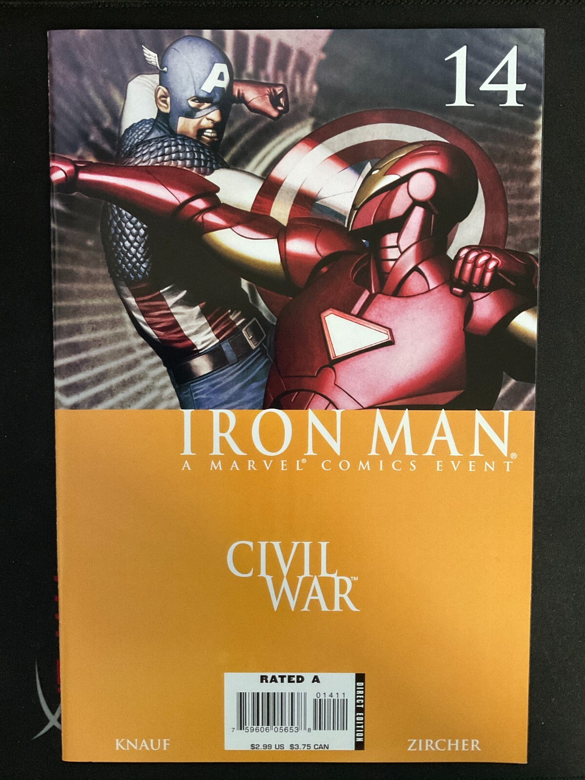 Civil War: Iron Man #14 2007 Marvel Comics Comic Book