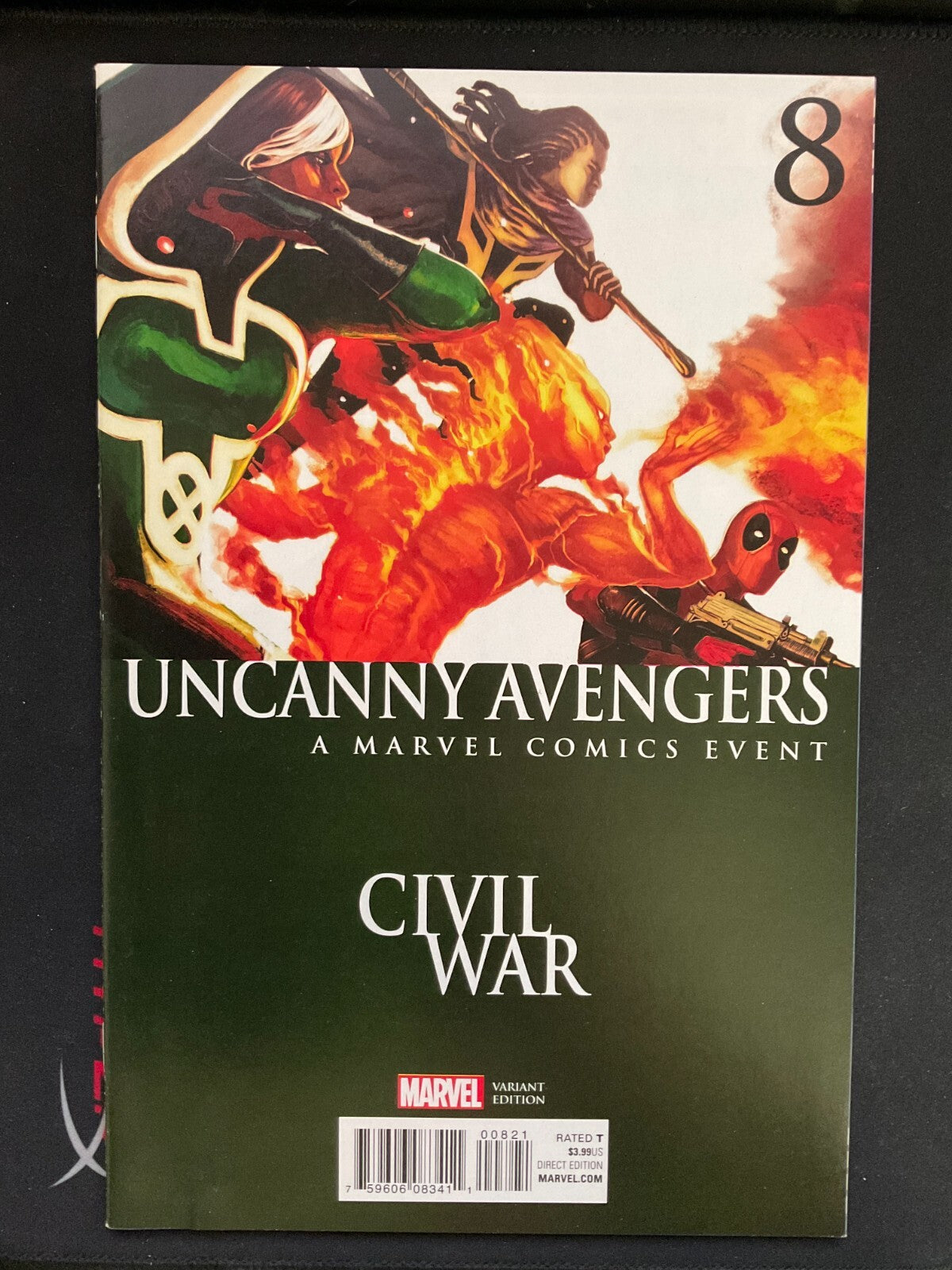 Uncanny Avengers #8 Civil War Variant | Marvel Comic