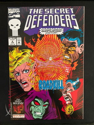 Secret Defenders #4 Marvel 1993 Punisher & Sleepwalker