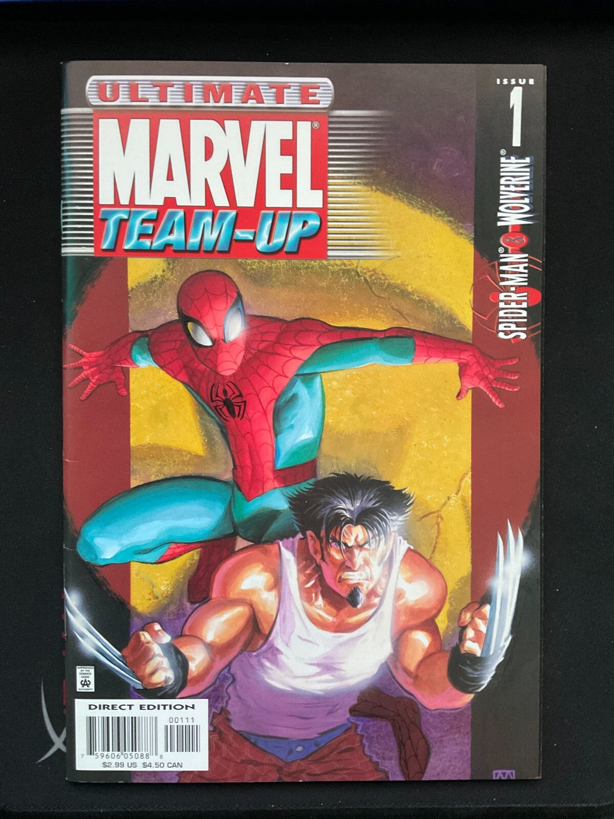 Ultimate Marvel Team-Up #1 Direct Edition Cover (2001-2003) Marvel Comics