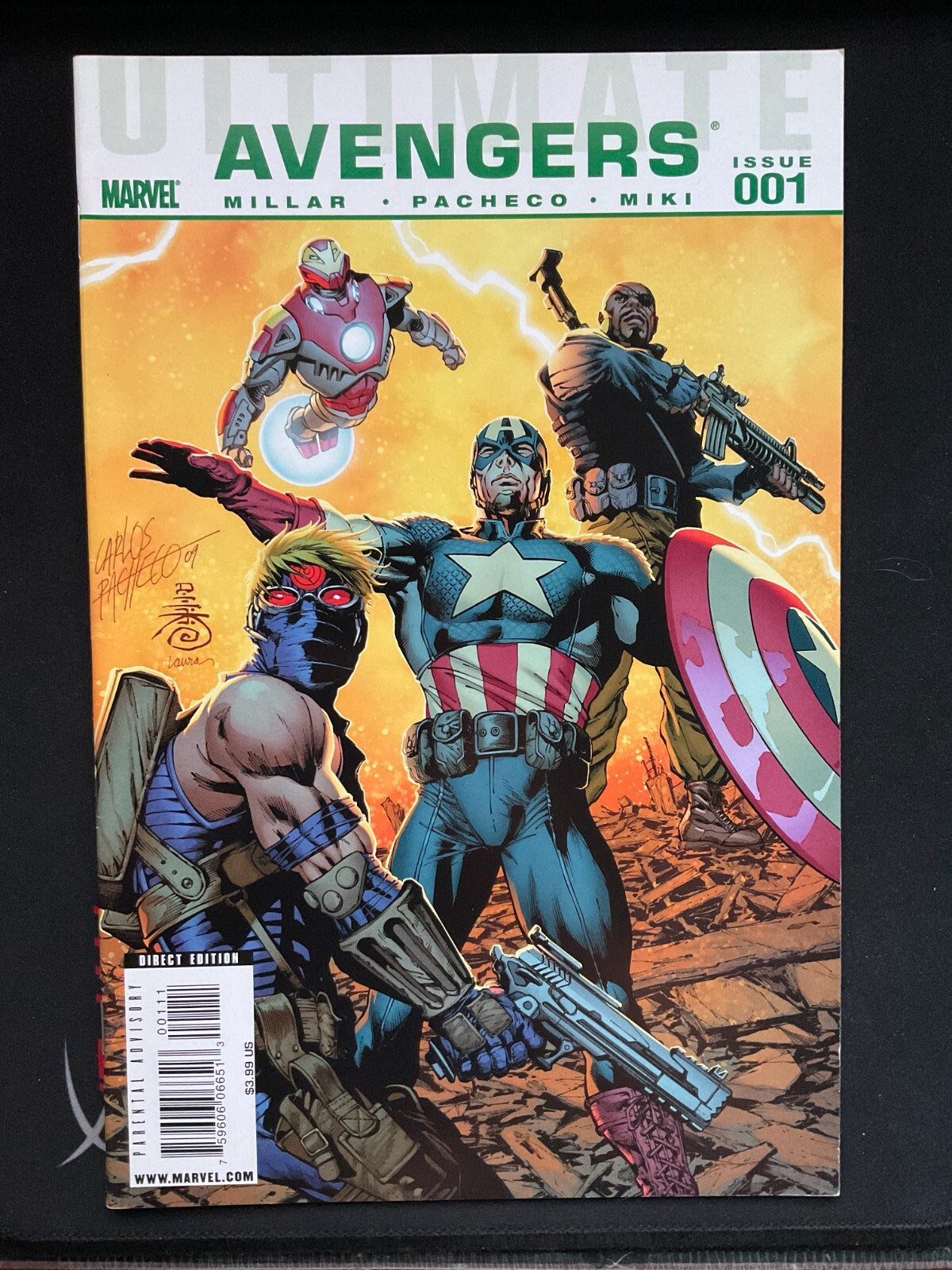 Ultimate Avengers Issue 1 Marvel Comic Book
