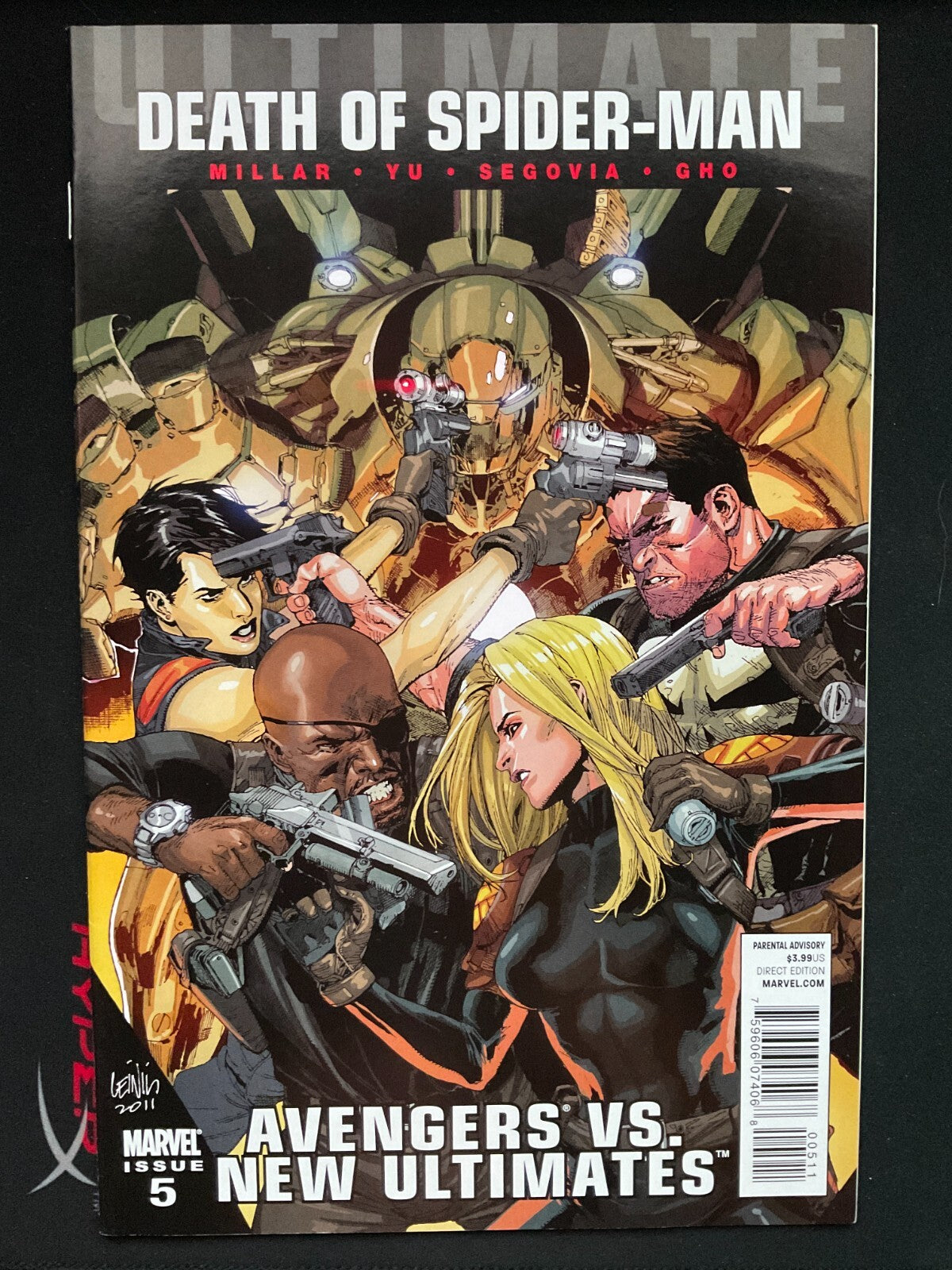 Avengers Vs New Ultimates #5 Death of Spider-Man Marvel Comics 2011