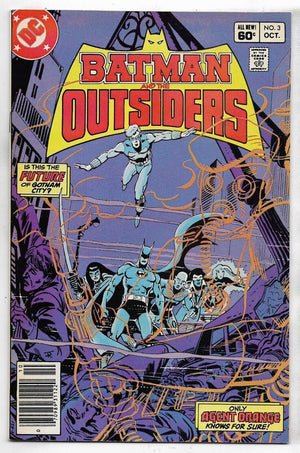 Batman And The Outsiders #3 DC COMICS 1983
