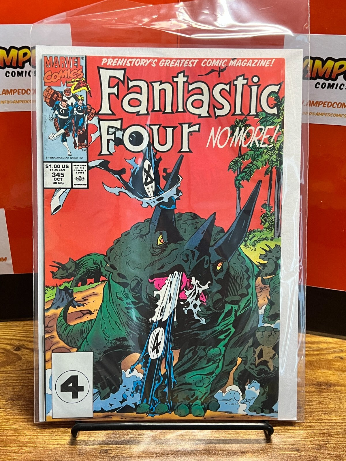 FANTASTIC FOUR #343, 344, 345 ALL 3 BOOKS!!