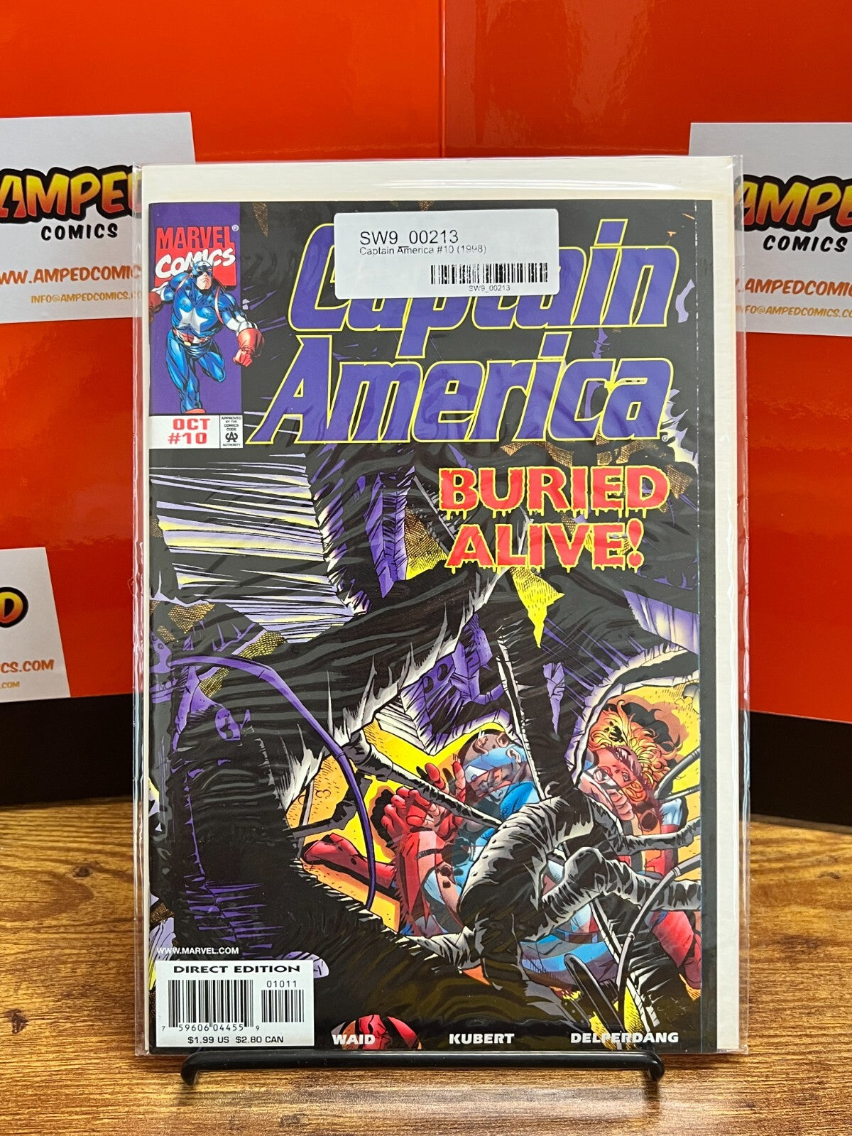 Captain America #6, 10 (1998) 2 BOOKS!!!