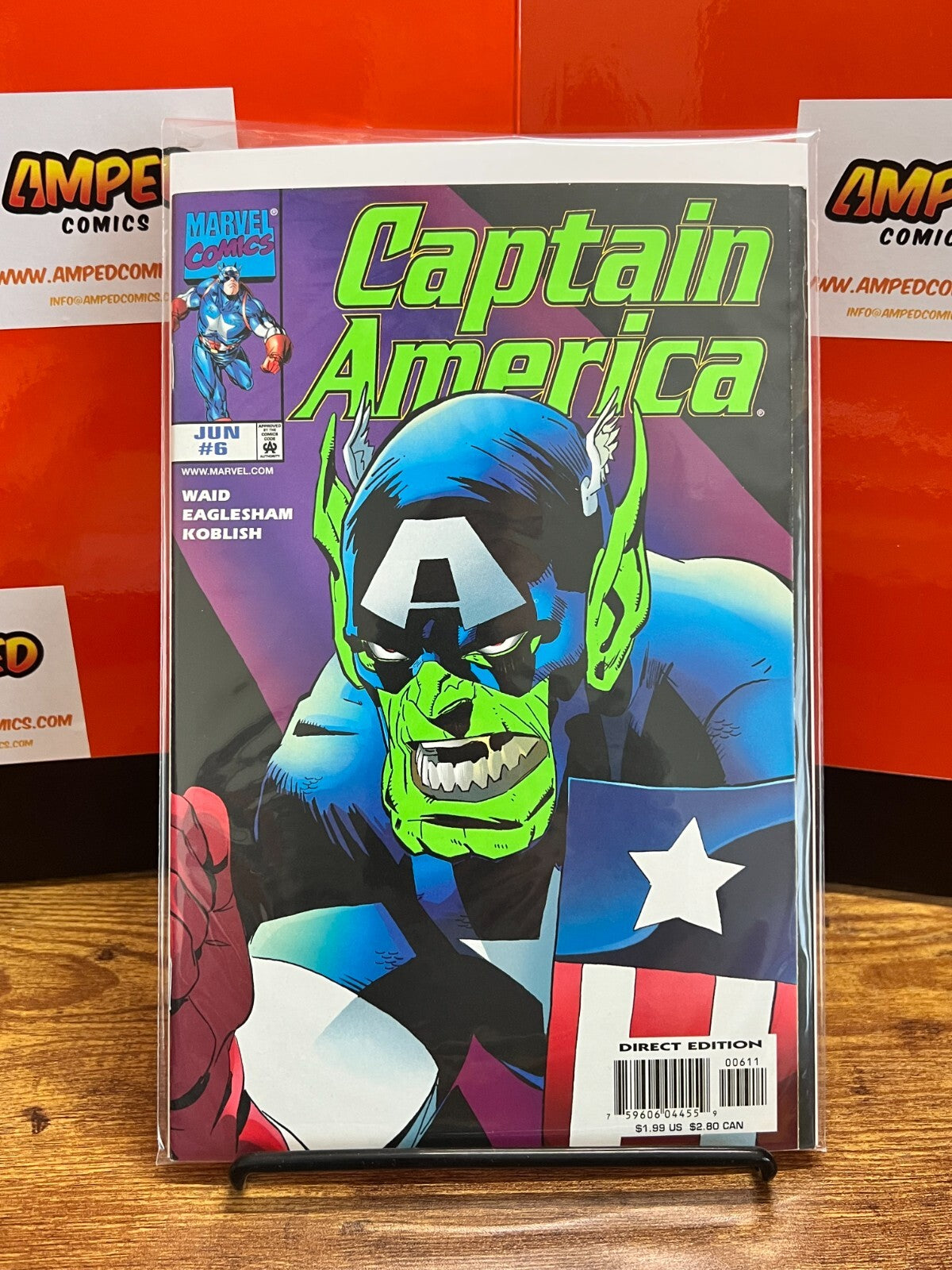Captain America #6, 10 (1998) 2 BOOKS!!!