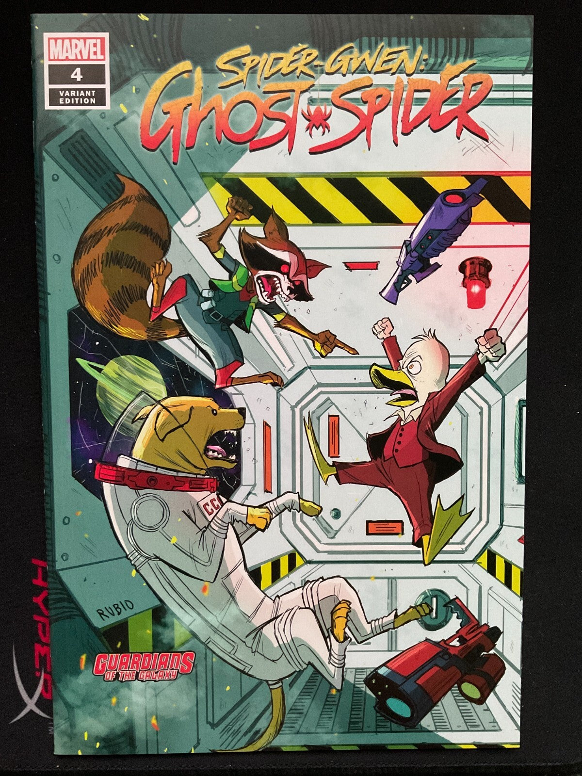 Spider-Gwen Ghost Spider #4 Rubio Guardians of the Galaxy Variant Marvel