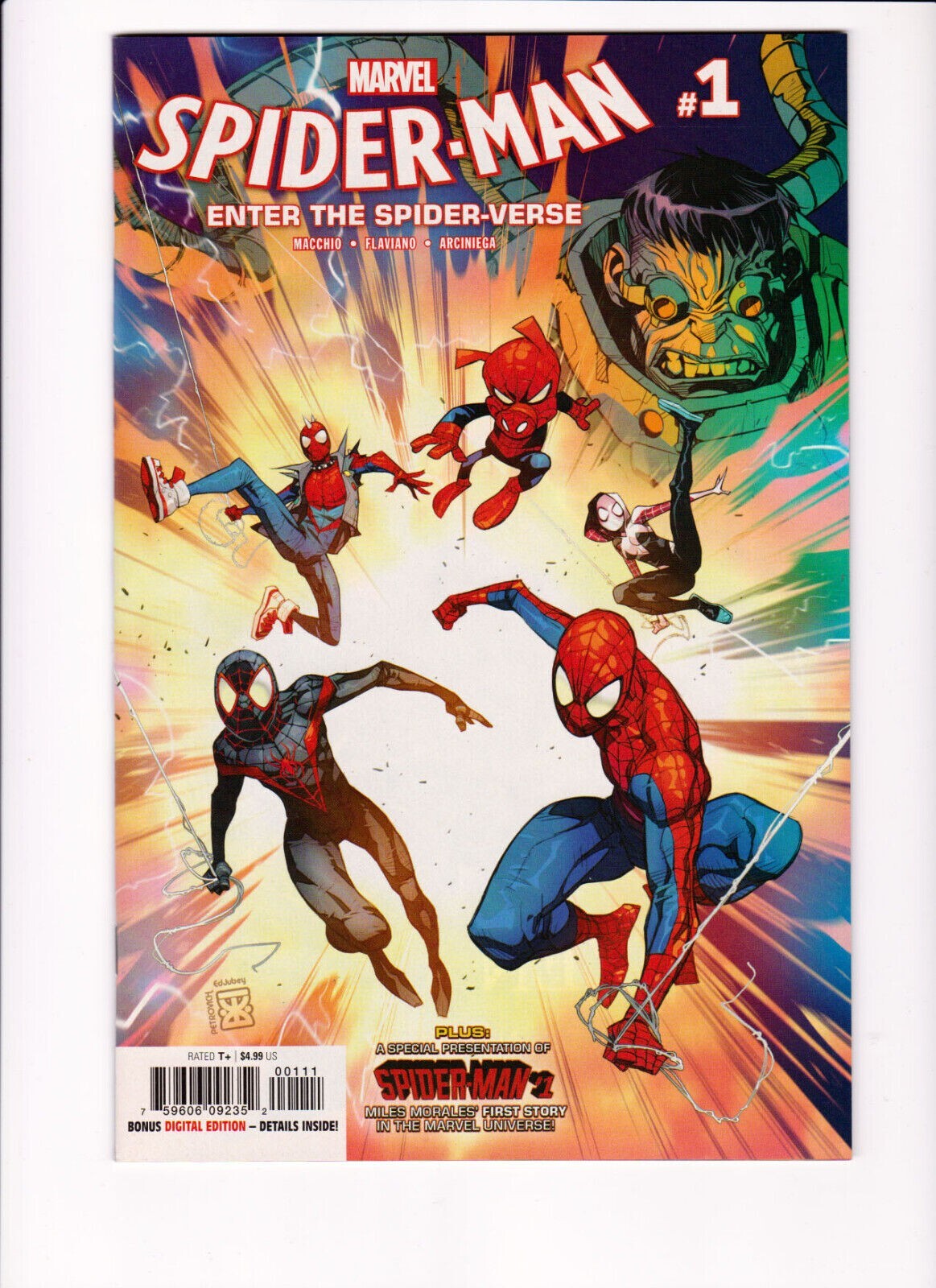 Spider-Man: Enter The Spider-Verse #1 (One-Shot Issue) Marvel Comics