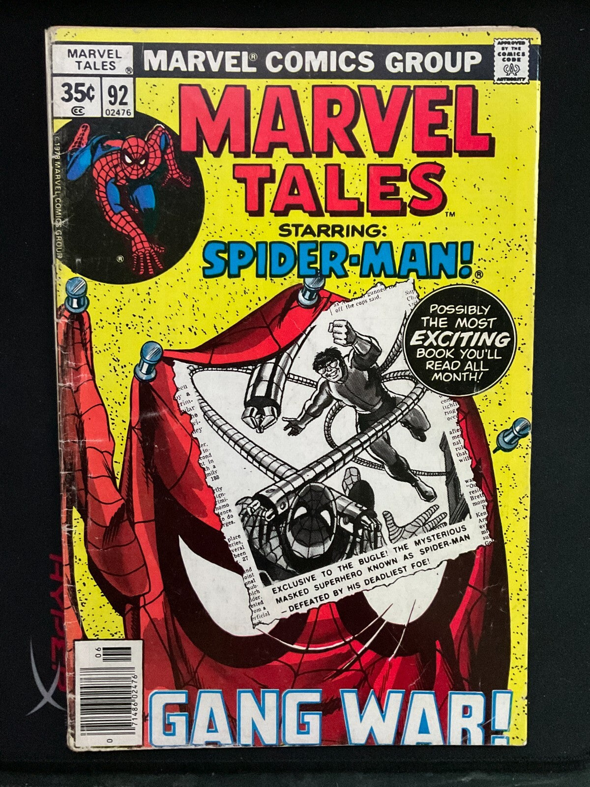 Marvel Tales #92 1978 Marvel Comics Low Grade