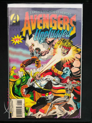 Avengers Unplugged # 1 Iron Man Captain America Thor Marvel Comics