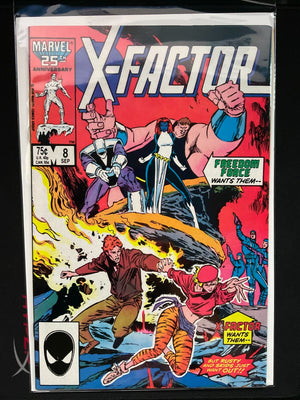 X-Factor #8 1986 marvel Comic Book 